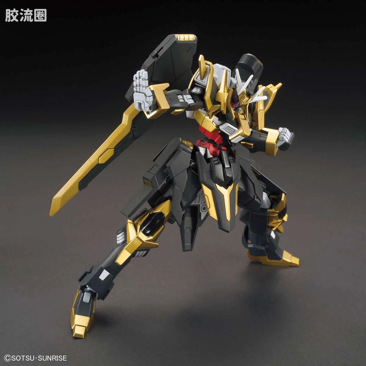 钢普拉Build 综合 HGBF 055 漆黑骑士高达 - 图片