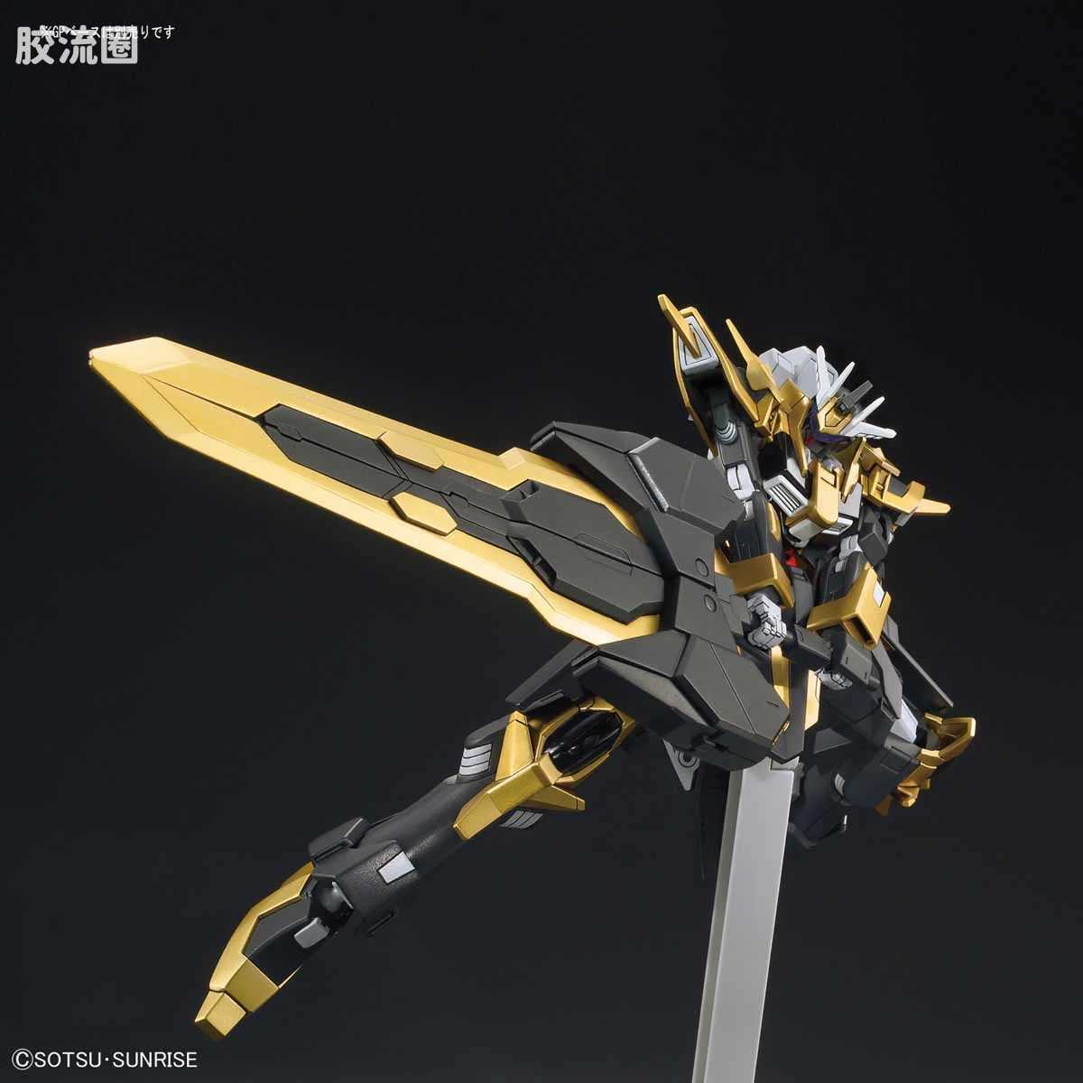 钢普拉Build 综合 HGBF 055 漆黑骑士高达 - 图片