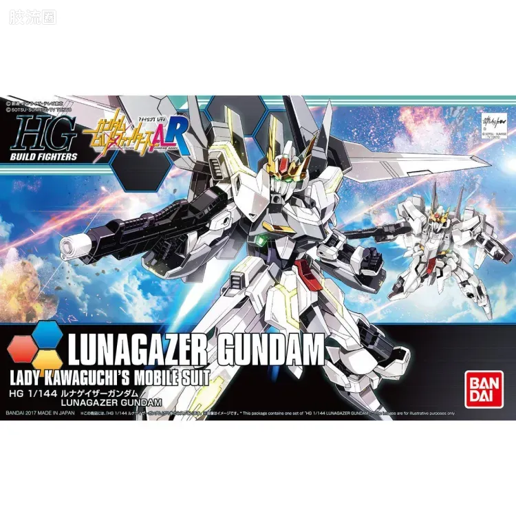 钢普拉Build 综合 HGBF 051 观月者高达 - 图片