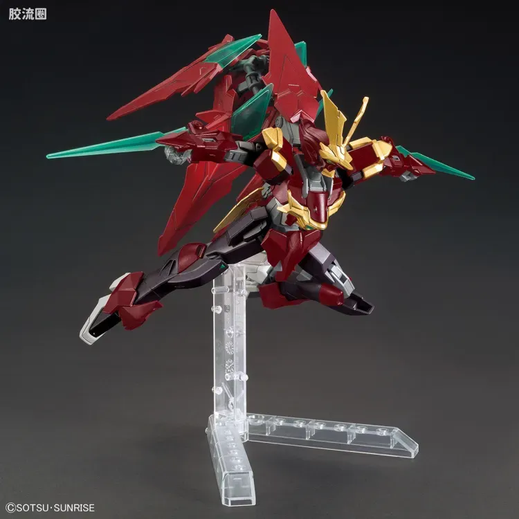 钢普拉Build 综合 HGBF 057 忍者脉冲高达 - 图片