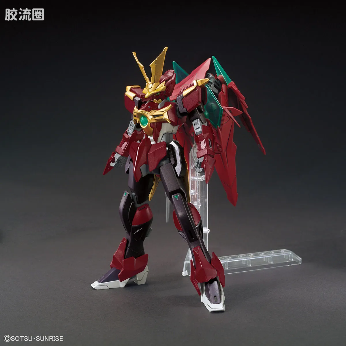 钢普拉Build 综合 HGBF 057 忍者脉冲高达 - 图片