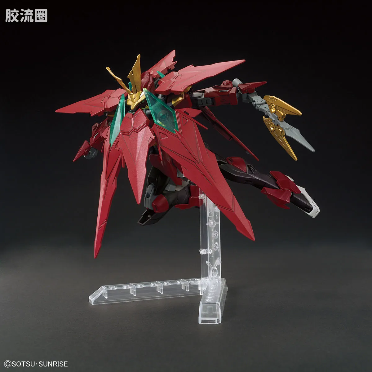 钢普拉Build 综合 HGBF 057 忍者脉冲高达 - 图片