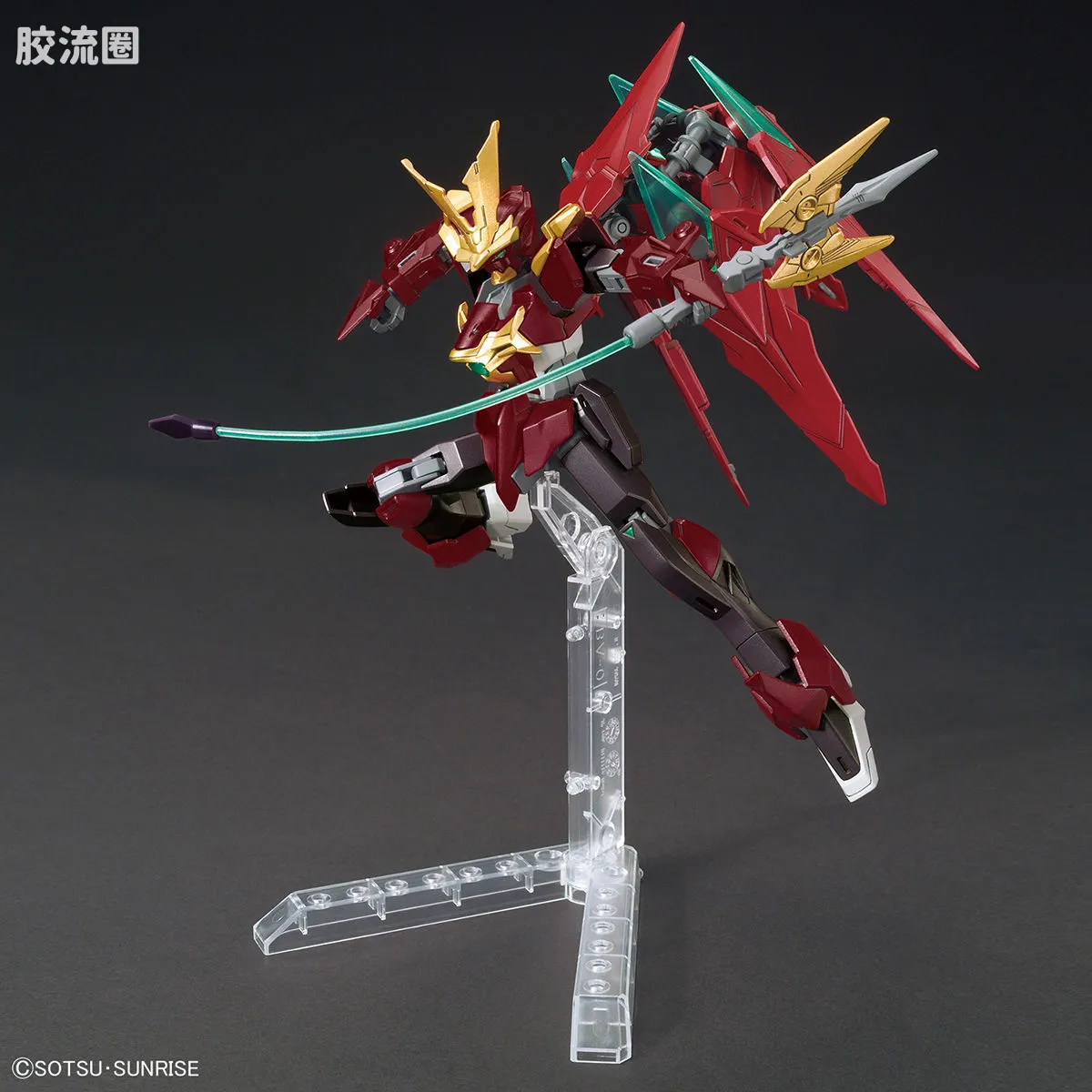 钢普拉Build 综合 HGBF 057 忍者脉冲高达 - 图片