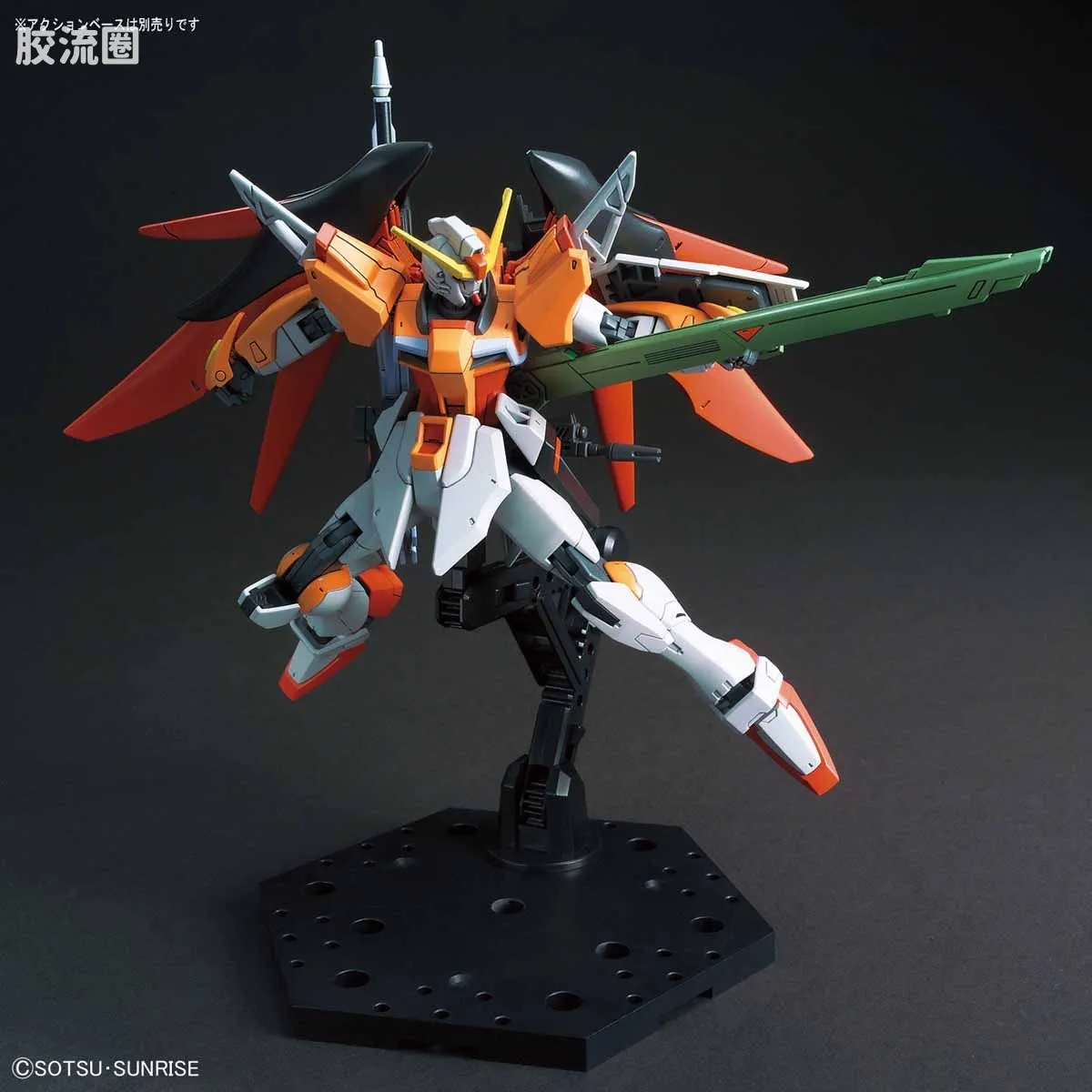 HGUC 普通版 h226 命运高达 (海涅·威斯藤夫鲁斯专用机) - 图片