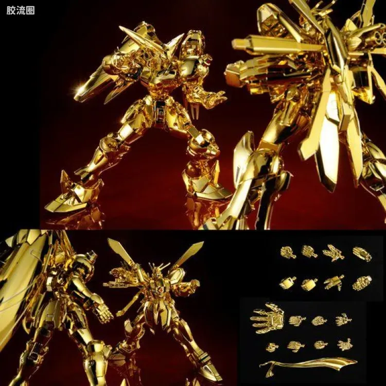 HGUC 网络限定版 神高达VS尊者高达 流派东方不败 超级模式 - 图片