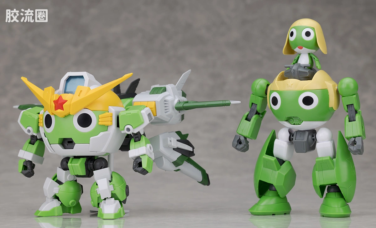 KERO-PLA军曹系列拼装模型 HG KERO-PLA New Keroro机器人 - 图片