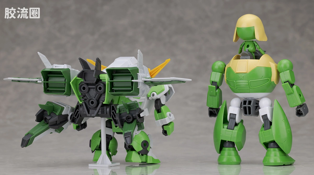 KERO-PLA军曹系列拼装模型 HG KERO-PLA New Keroro机器人 - 图片