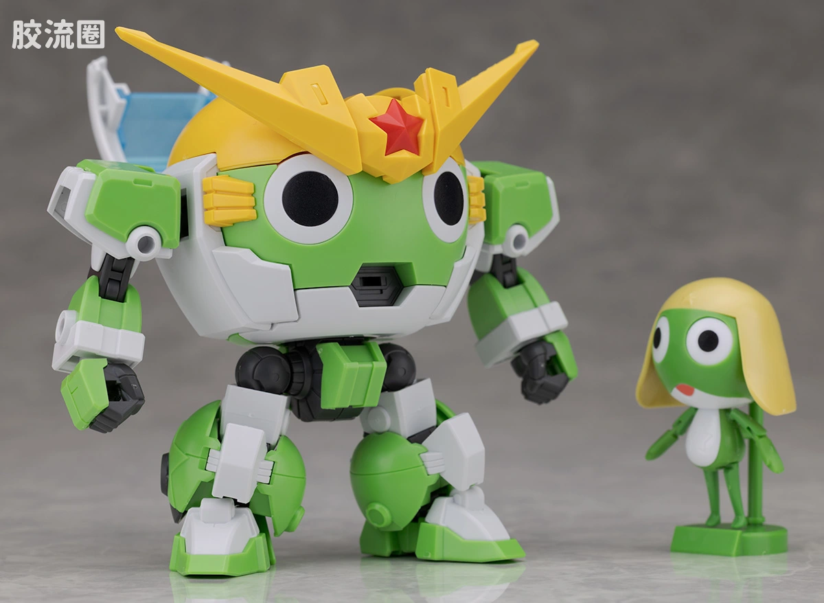 KERO-PLA军曹系列拼装模型 HG KERO-PLA New Keroro机器人 - 图片