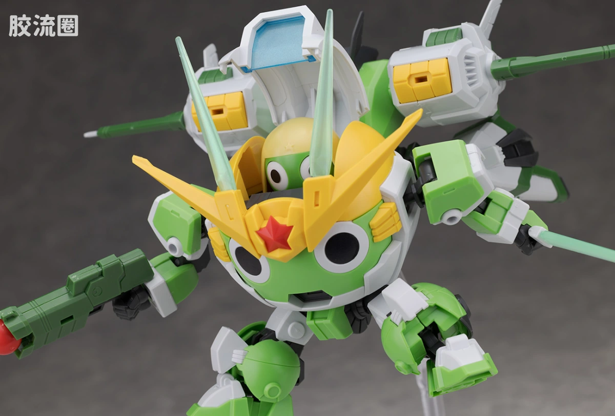 KERO-PLA军曹系列拼装模型 HG KERO-PLA New Keroro机器人 - 图片