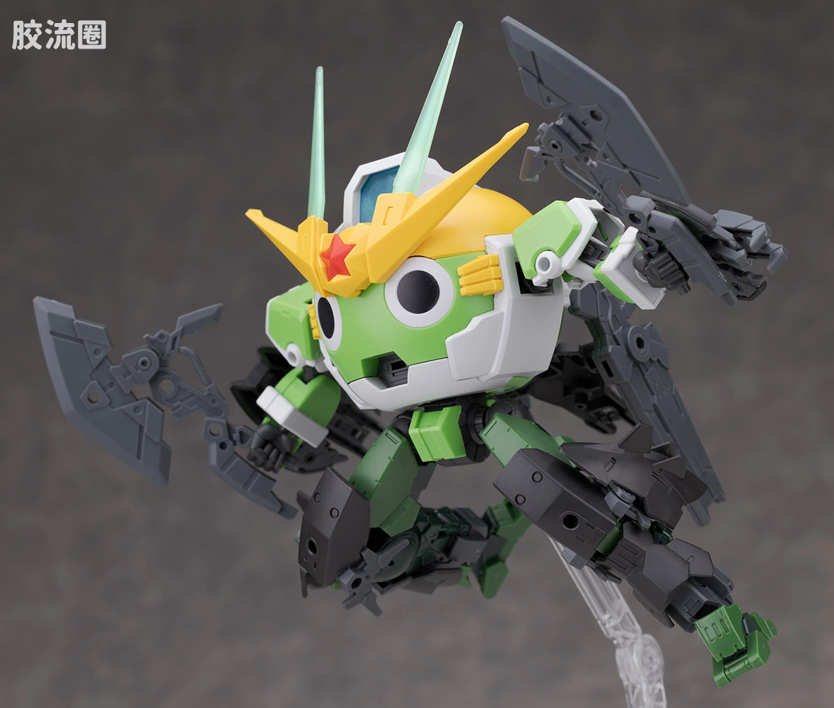 KERO-PLA军曹系列拼装模型 HG KERO-PLA New Keroro机器人 - 图片
