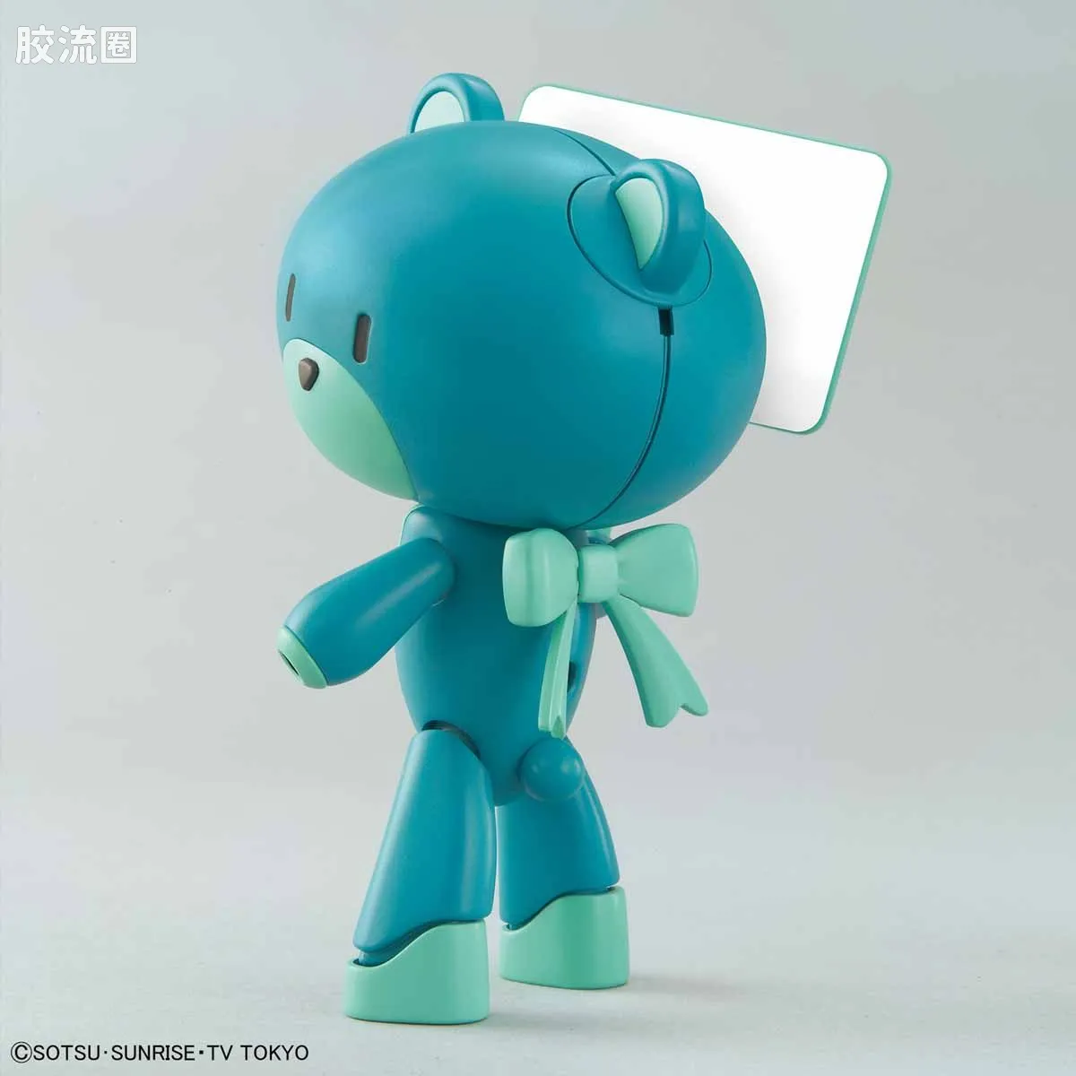 钢普拉Build 综合 HG PETIT'GGUY  小熊霸(碧蓝色)&标识牌 - 图片