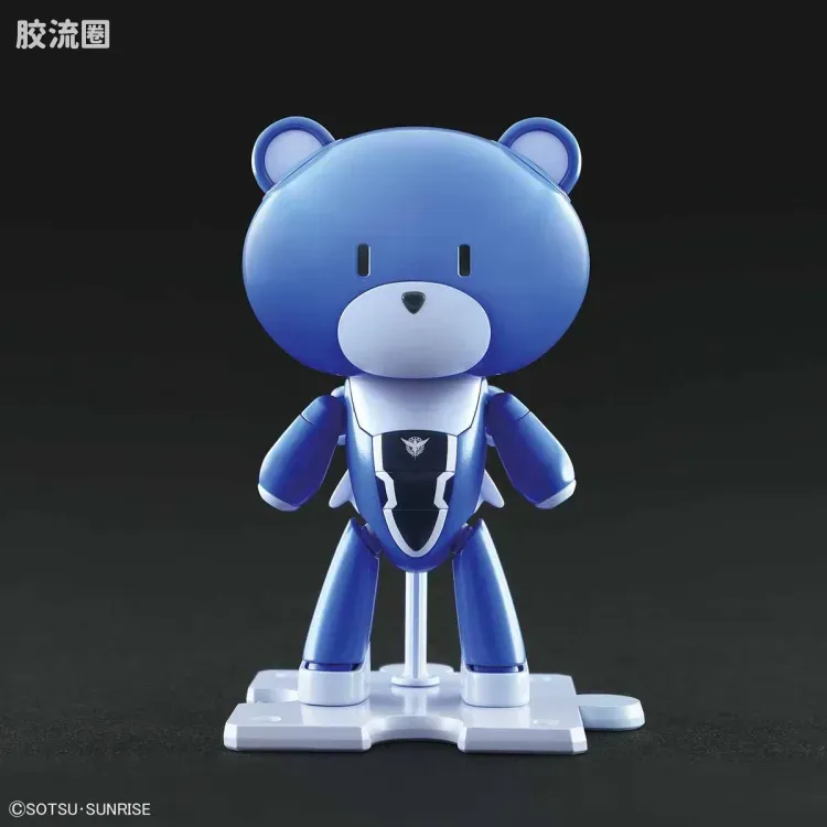 钢普拉Build 综合 HG PETIT'GGUY  刹那·F·清英 蓝色&标语牌 - 图片