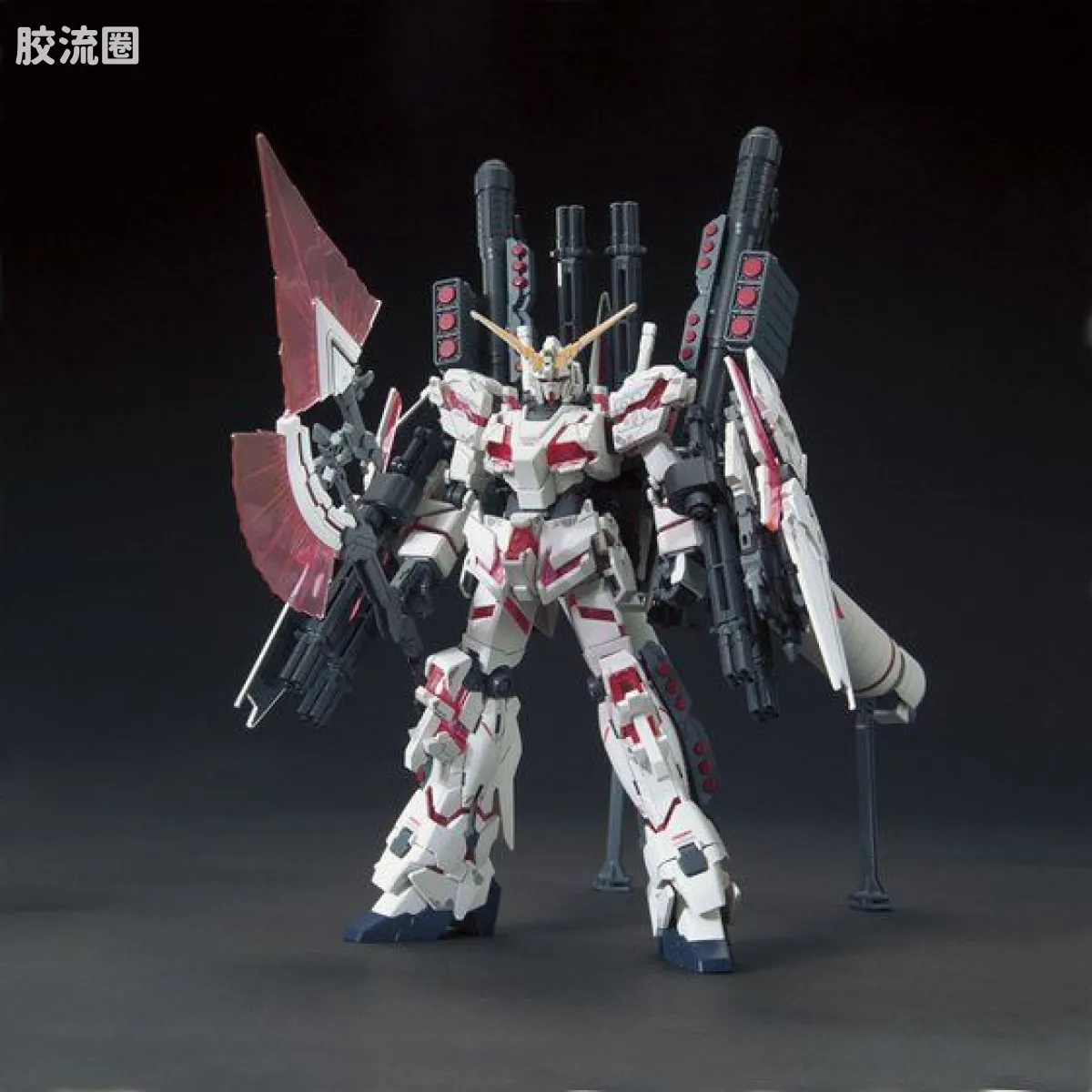 HGUC 普通版 h199 全武装独角兽高达 [毁灭模式/红色Ver.] - 图片