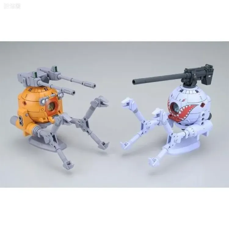 HGUC 网络限定版 RB-79K 铁球改（第08MS小队版）& RB-79 铁球（鲨鱼嘴式样） - 图片
