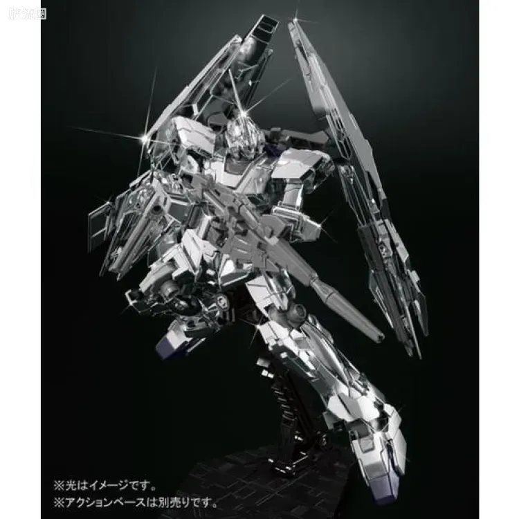 HGUC 网络限定版 独角兽3号机PHENEX type RC (独角兽模式) 电镀银Ver. - 图片