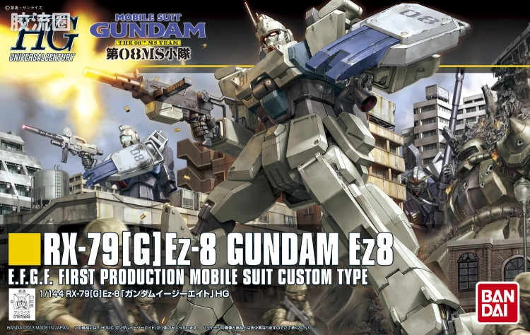 HGUC 普通版 h155 RX-79[G]Ez-8 高达Ez8 - 图片