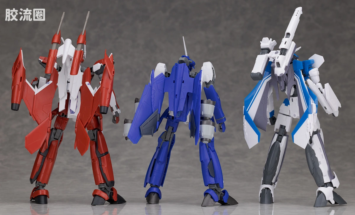 万代超时空要塞系列拼装模型 HG 1/100系列 HG 1/100 VF-25G MESSIAH VALKYRIE MICHAEL CUSTOM 豪华套装 - 图片