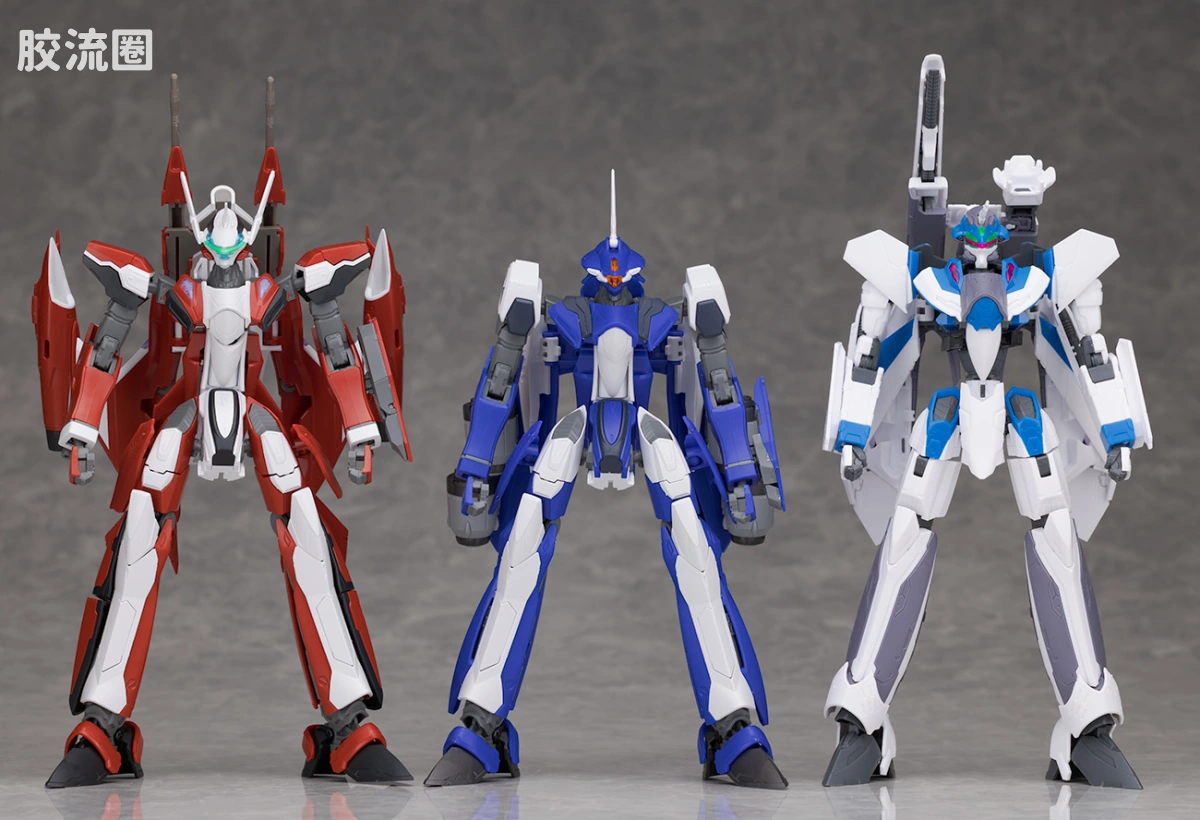 万代超时空要塞系列拼装模型 HG 1/100系列 HG 1/100 VF-25G MESSIAH VALKYRIE MICHAEL CUSTOM 豪华套装 - 图片