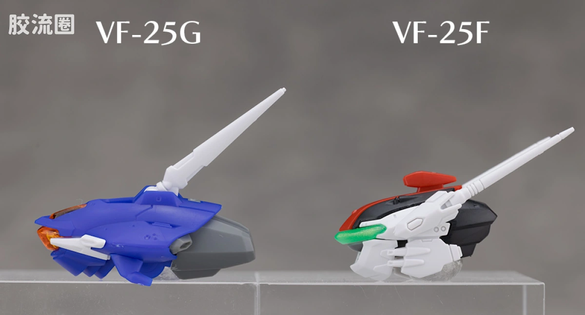万代超时空要塞系列拼装模型 HG 1/100系列 HG 1/100 VF-25G MESSIAH VALKYRIE MICHAEL CUSTOM 豪华套装 - 图片