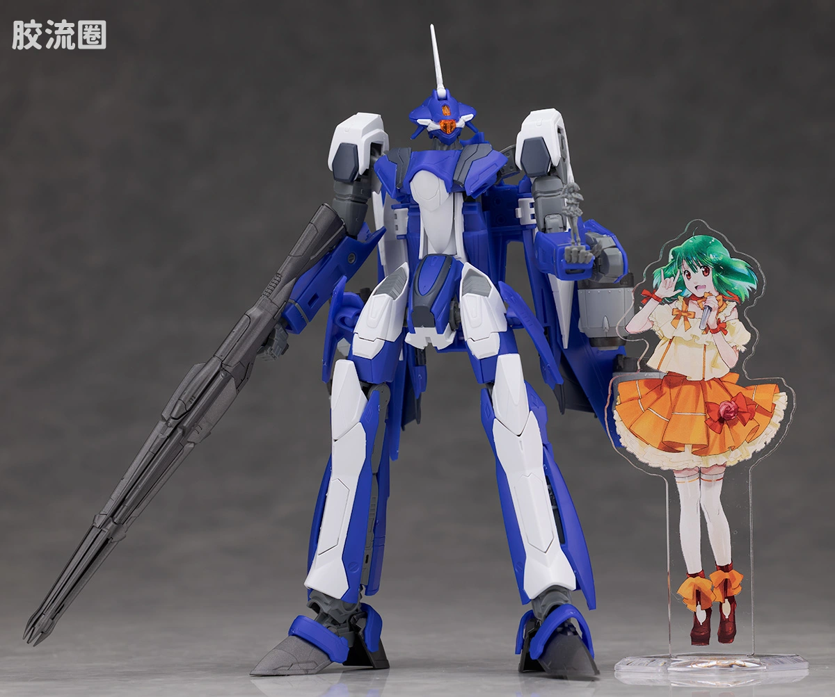万代超时空要塞系列拼装模型 HG 1/100系列 HG 1/100 VF-25G MESSIAH VALKYRIE MICHAEL CUSTOM 豪华套装 - 图片