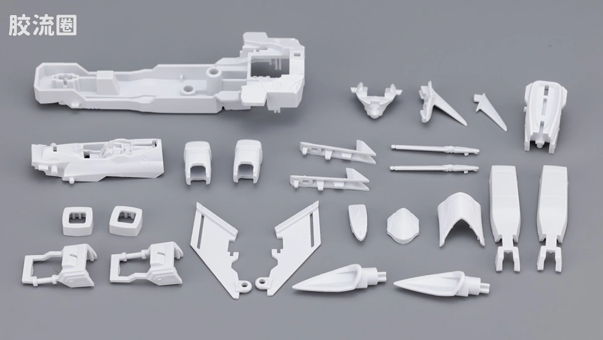 万代超时空要塞系列拼装模型 HG 1/100系列 HG 1/100 VF-25G MESSIAH VALKYRIE MICHAEL CUSTOM 豪华套装 - 图片
