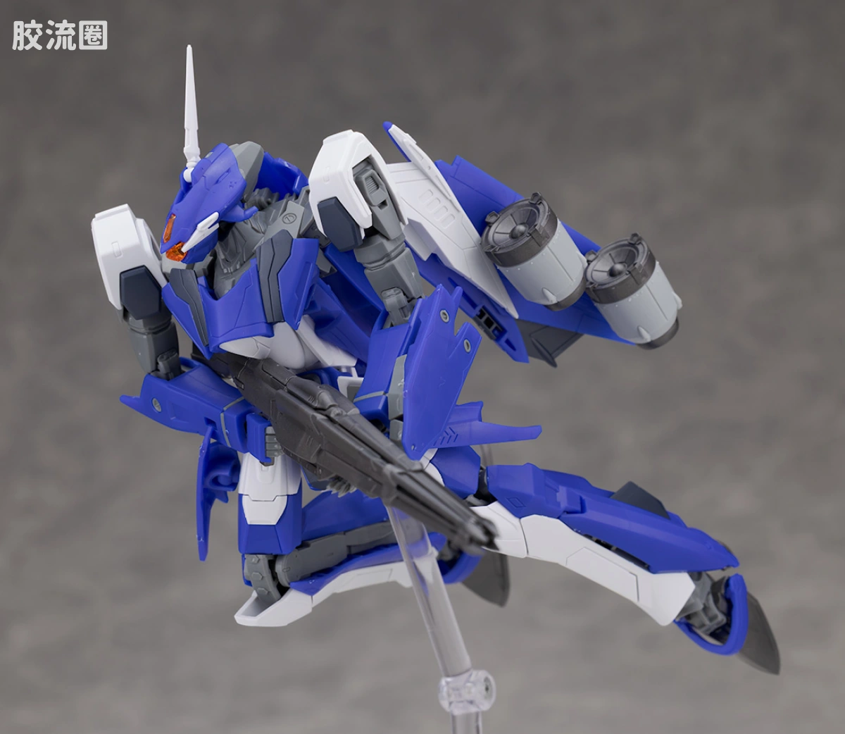 万代超时空要塞系列拼装模型 HG 1/100系列 HG 1/100 VF-25G MESSIAH VALKYRIE MICHAEL CUSTOM 豪华套装 - 图片