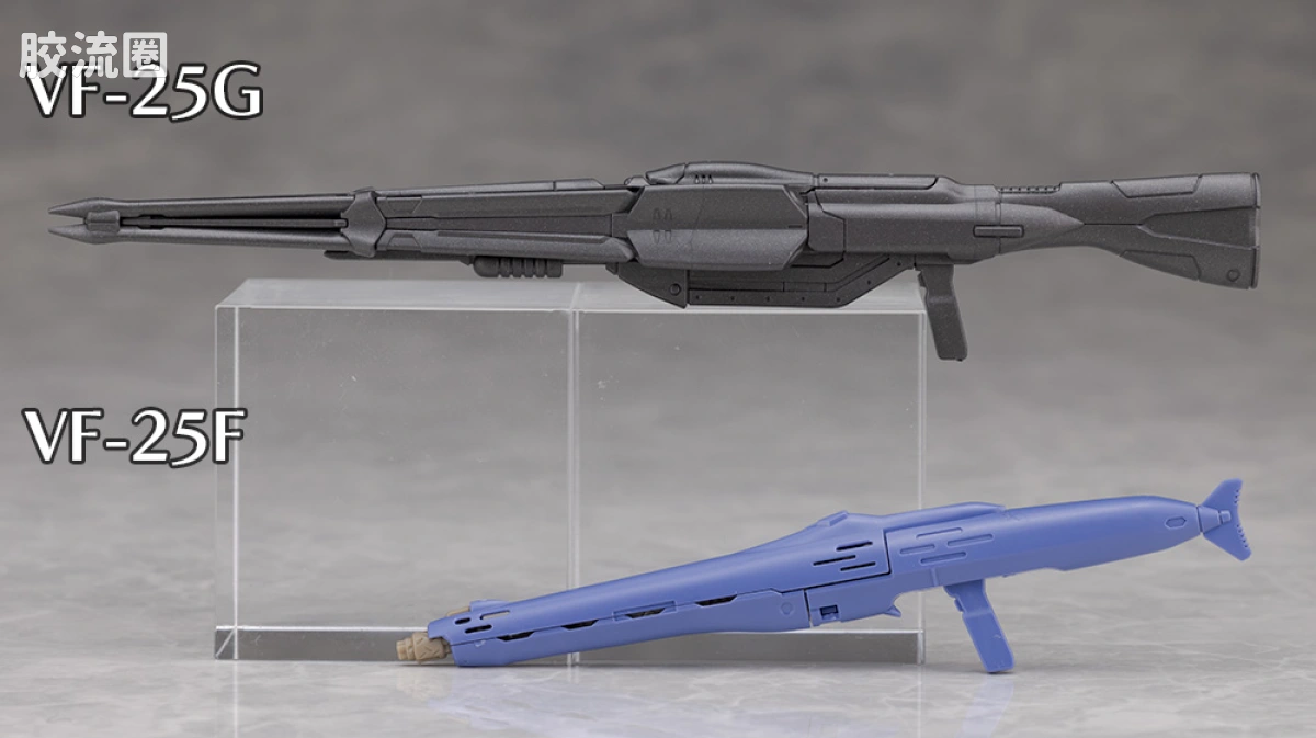万代超时空要塞系列拼装模型 HG 1/100系列 HG 1/100 VF-25G MESSIAH VALKYRIE MICHAEL CUSTOM 豪华套装 - 图片
