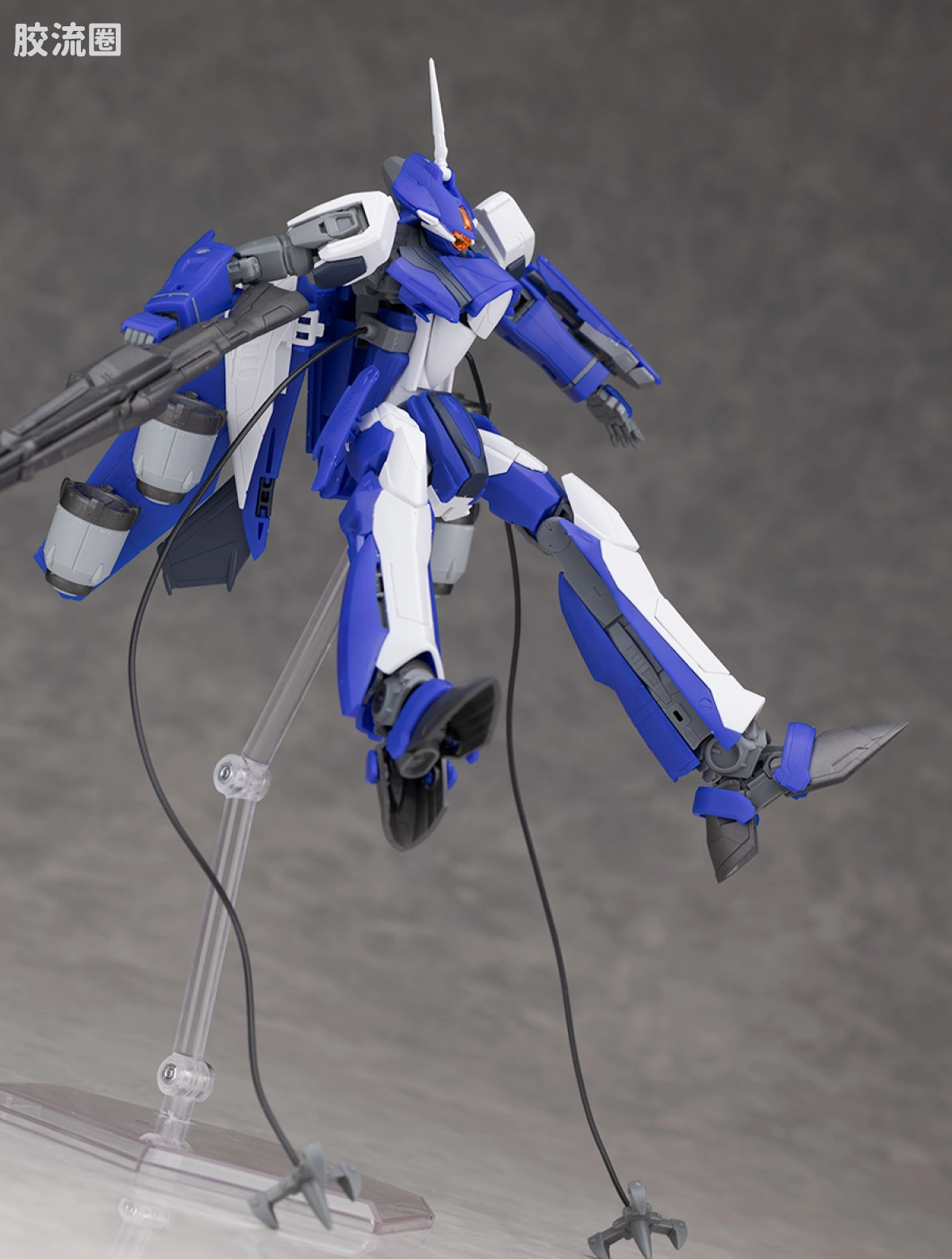 万代超时空要塞系列拼装模型 HG 1/100系列 HG 1/100 VF-25G MESSIAH VALKYRIE MICHAEL CUSTOM 豪华套装 - 图片