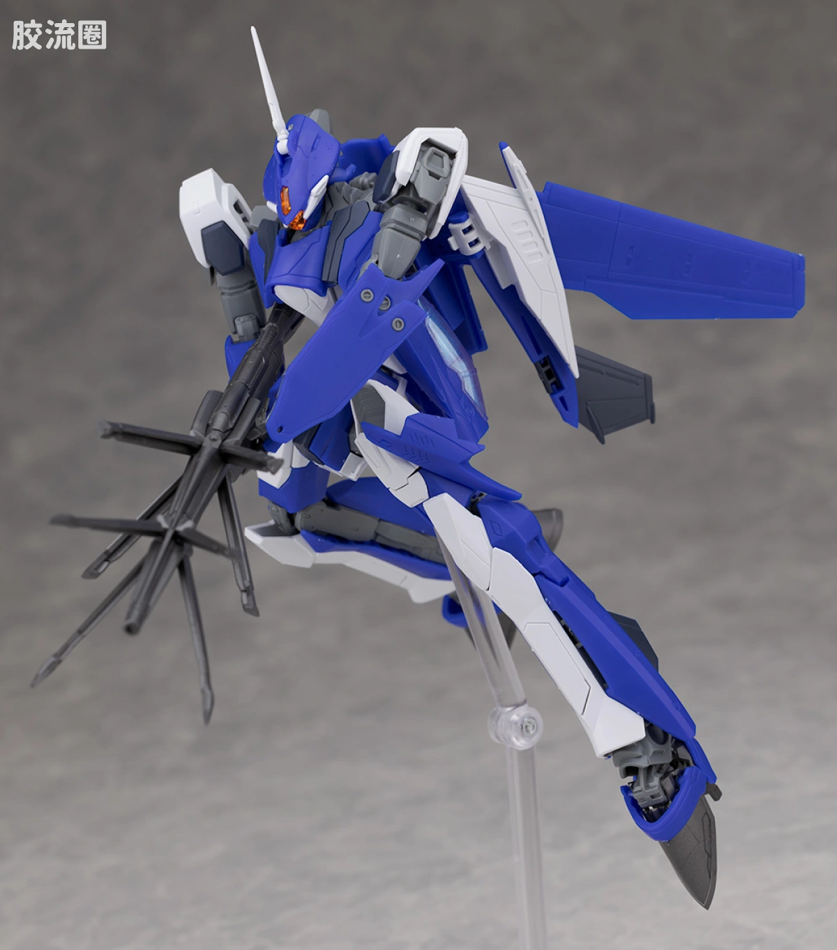 万代超时空要塞系列拼装模型 HG 1/100系列 HG 1/100 VF-25G MESSIAH VALKYRIE MICHAEL CUSTOM 豪华套装 - 图片