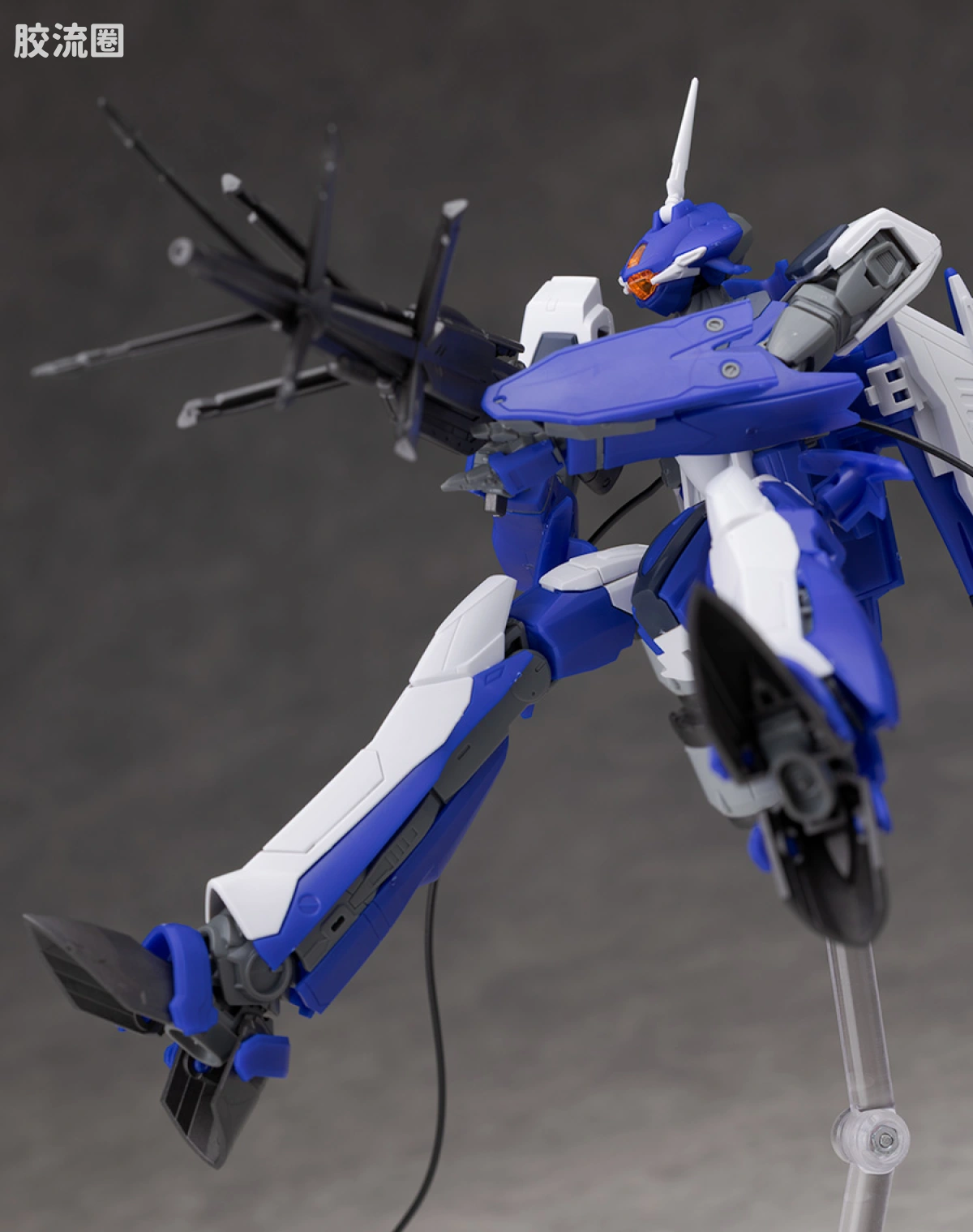万代超时空要塞系列拼装模型 HG 1/100系列 HG 1/100 VF-25G MESSIAH VALKYRIE MICHAEL CUSTOM 豪华套装 - 图片