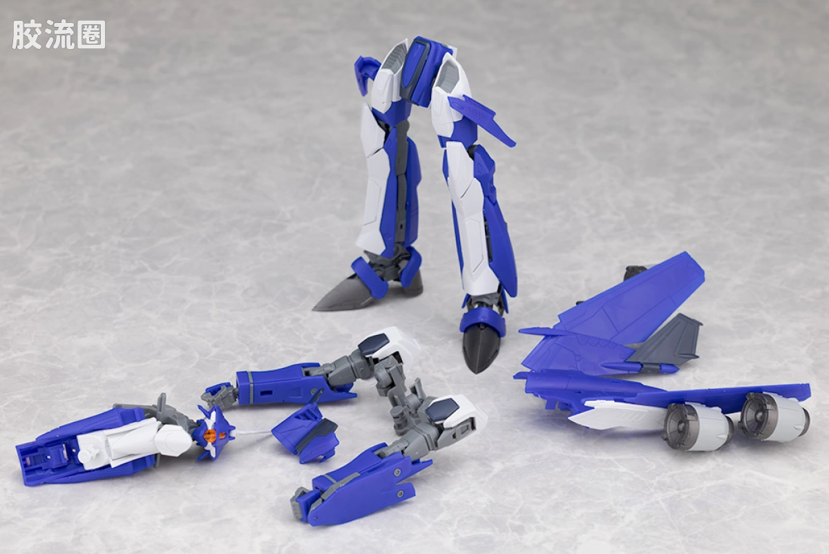 万代超时空要塞系列拼装模型 HG 1/100系列 HG 1/100 VF-25G MESSIAH VALKYRIE MICHAEL CUSTOM 豪华套装 - 图片