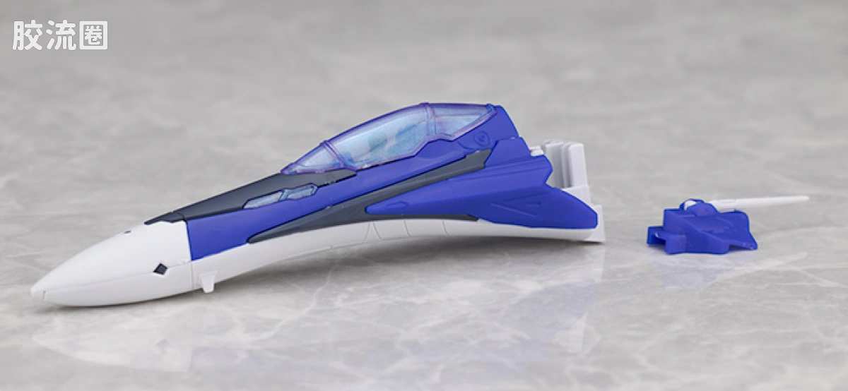 万代超时空要塞系列拼装模型 HG 1/100系列 HG 1/100 VF-25G MESSIAH VALKYRIE MICHAEL CUSTOM 豪华套装 - 图片