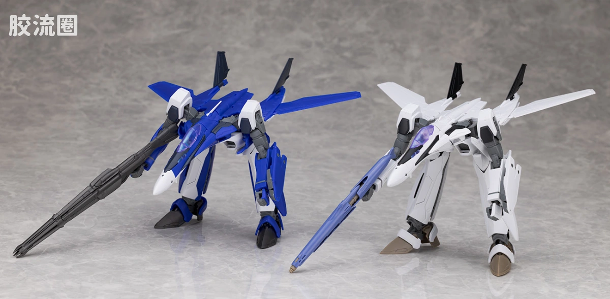 万代超时空要塞系列拼装模型 HG 1/100系列 HG 1/100 VF-25G MESSIAH VALKYRIE MICHAEL CUSTOM 豪华套装 - 图片