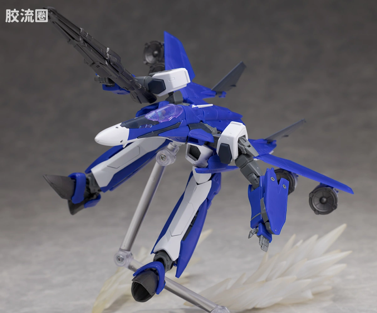 万代超时空要塞系列拼装模型 HG 1/100系列 HG 1/100 VF-25G MESSIAH VALKYRIE MICHAEL CUSTOM 豪华套装 - 图片