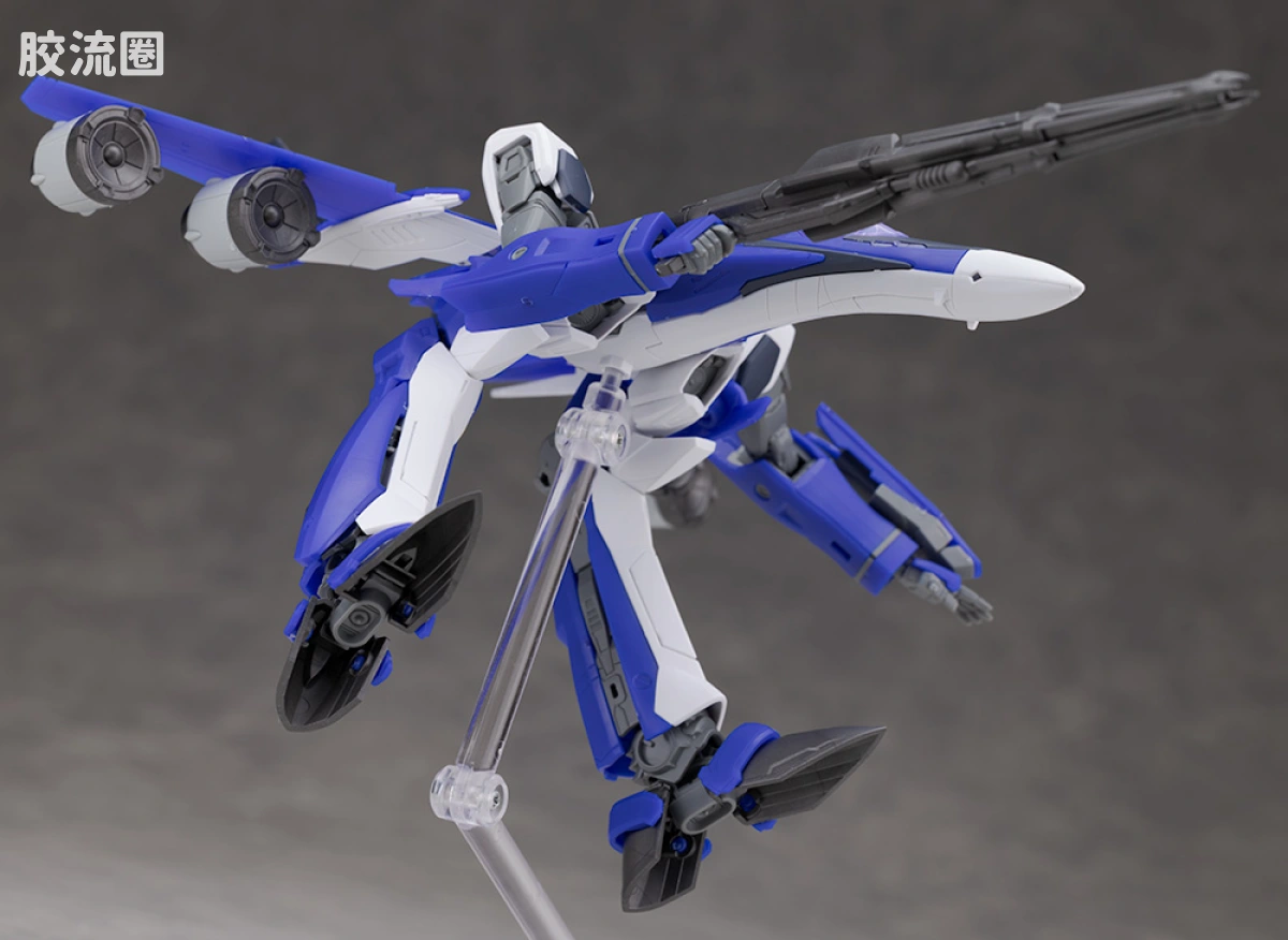 万代超时空要塞系列拼装模型 HG 1/100系列 HG 1/100 VF-25G MESSIAH VALKYRIE MICHAEL CUSTOM 豪华套装 - 图片