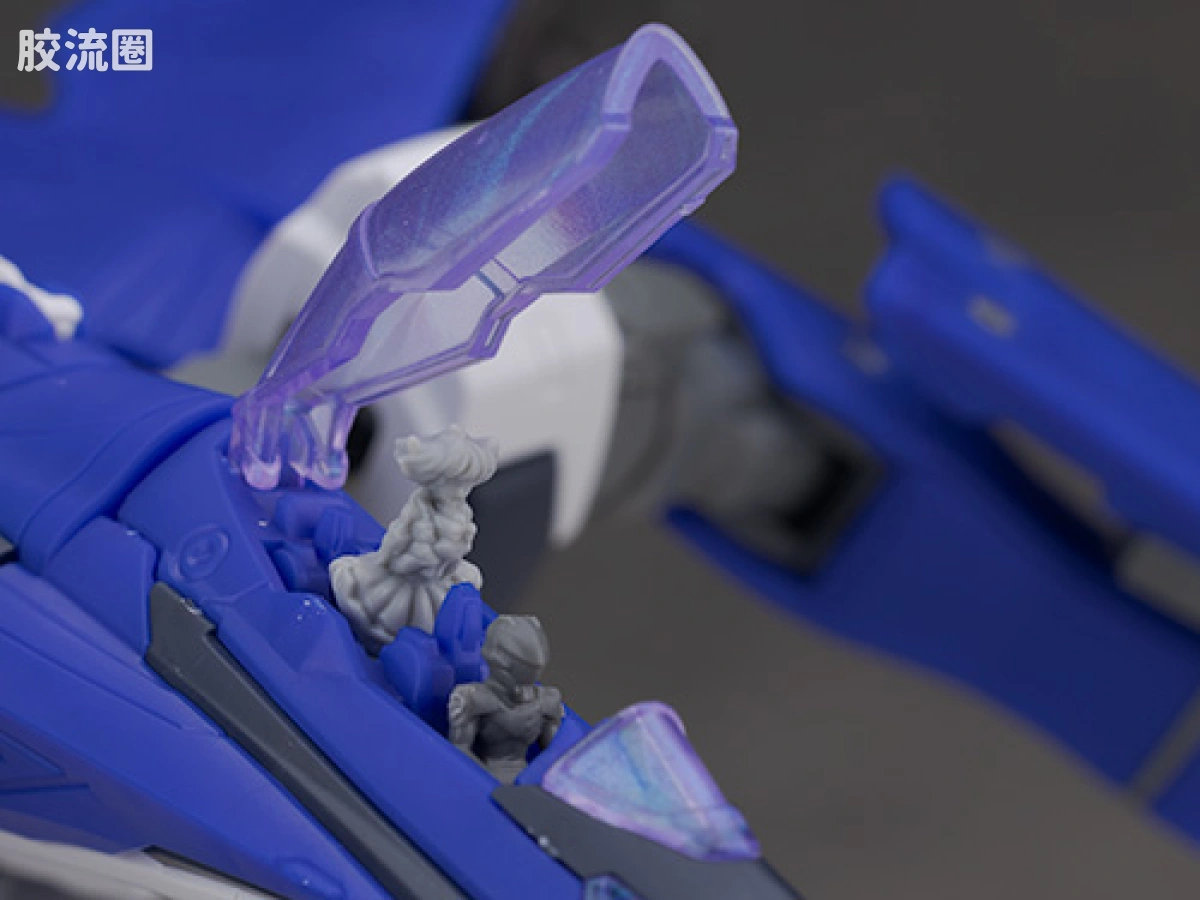万代超时空要塞系列拼装模型 HG 1/100系列 HG 1/100 VF-25G MESSIAH VALKYRIE MICHAEL CUSTOM 豪华套装 - 图片