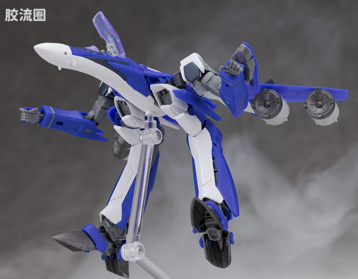 万代超时空要塞系列拼装模型 HG 1/100系列 HG 1/100 VF-25G MESSIAH VALKYRIE MICHAEL CUSTOM 豪华套装 - 图片