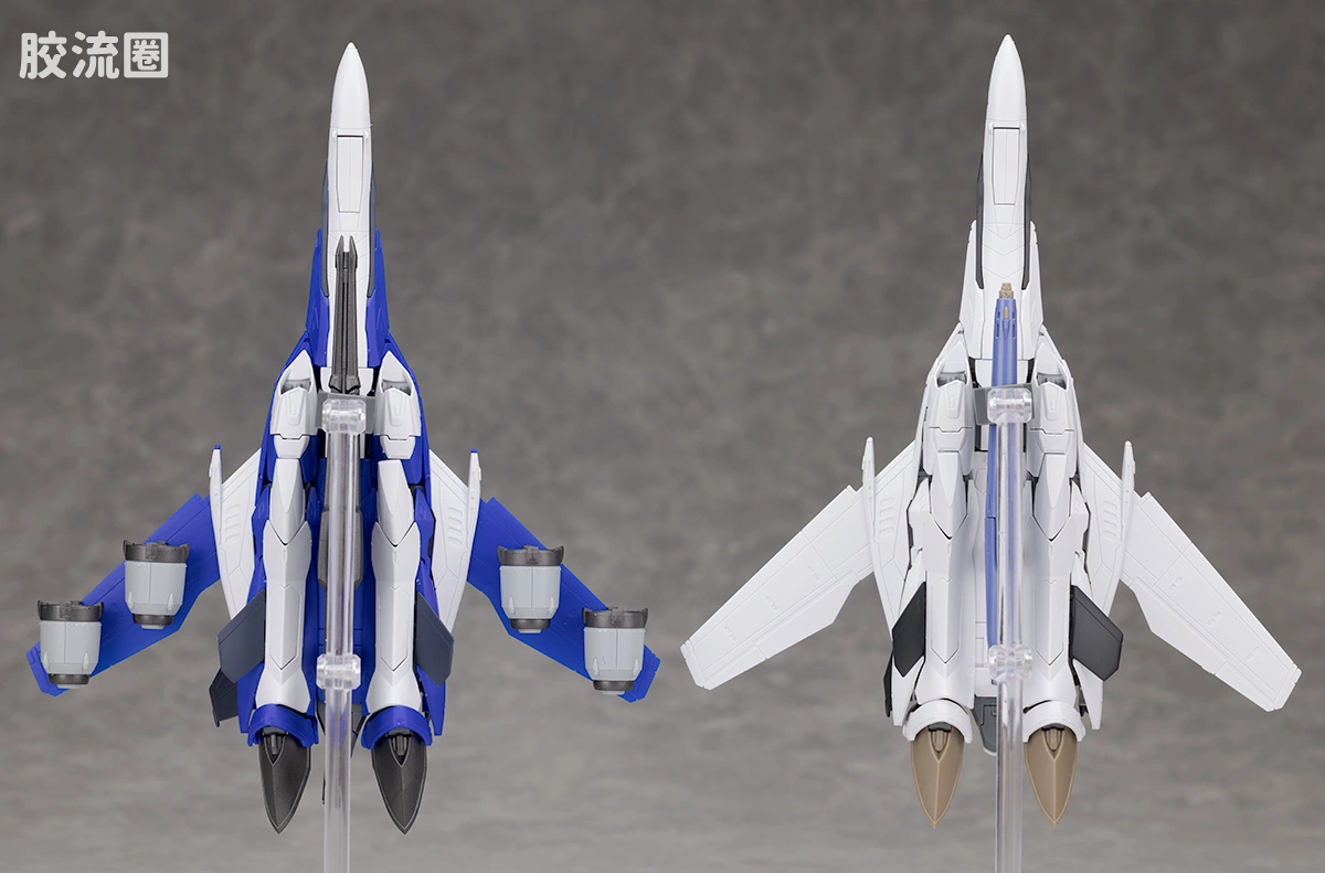 万代超时空要塞系列拼装模型 HG 1/100系列 HG 1/100 VF-25G MESSIAH VALKYRIE MICHAEL CUSTOM 豪华套装 - 图片