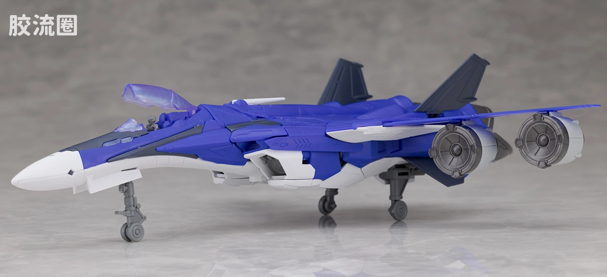 万代超时空要塞系列拼装模型 HG 1/100系列 HG 1/100 VF-25G MESSIAH VALKYRIE MICHAEL CUSTOM 豪华套装 - 图片