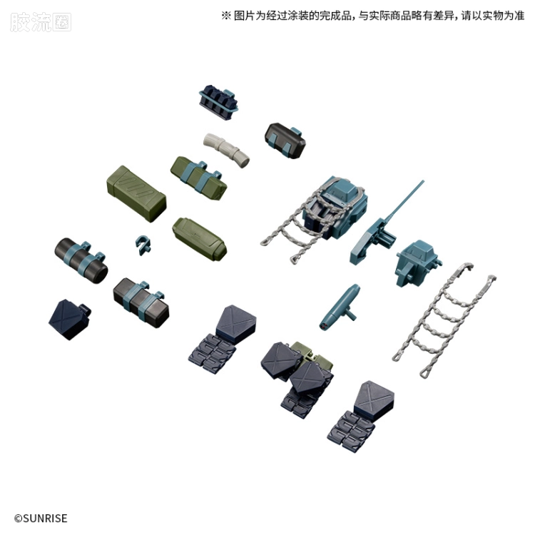万代综合拼装模型系列 装甲骑兵 眼镜狗用扩张配件套装8 - 图片
