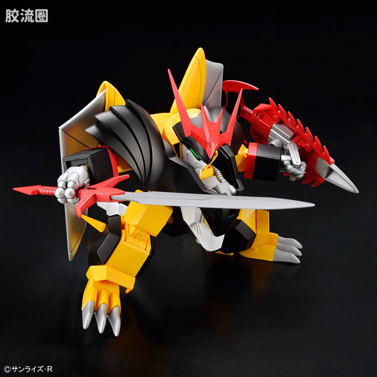 万代综合拼装模型系列 HG 魔神英雄传系列 邪虎丸 - 图片