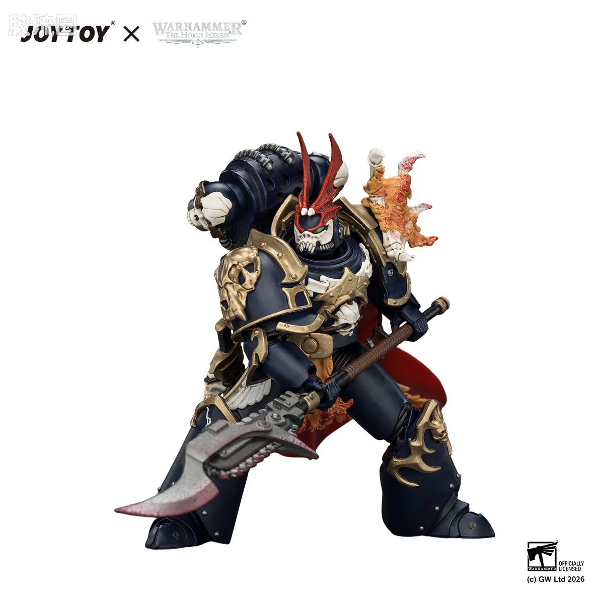 JOYTOY x 战锤40K null HH午夜领主 塞维塔 群鸦王子 军团第一连长