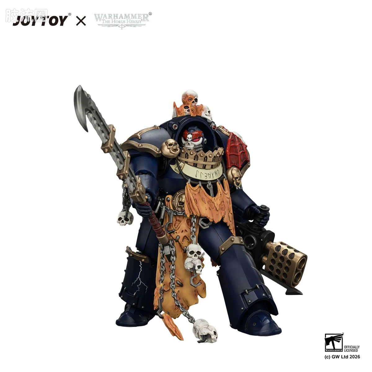 JOYTOY x 战锤40K null HH午夜领主 康泰卡终结者异议军士