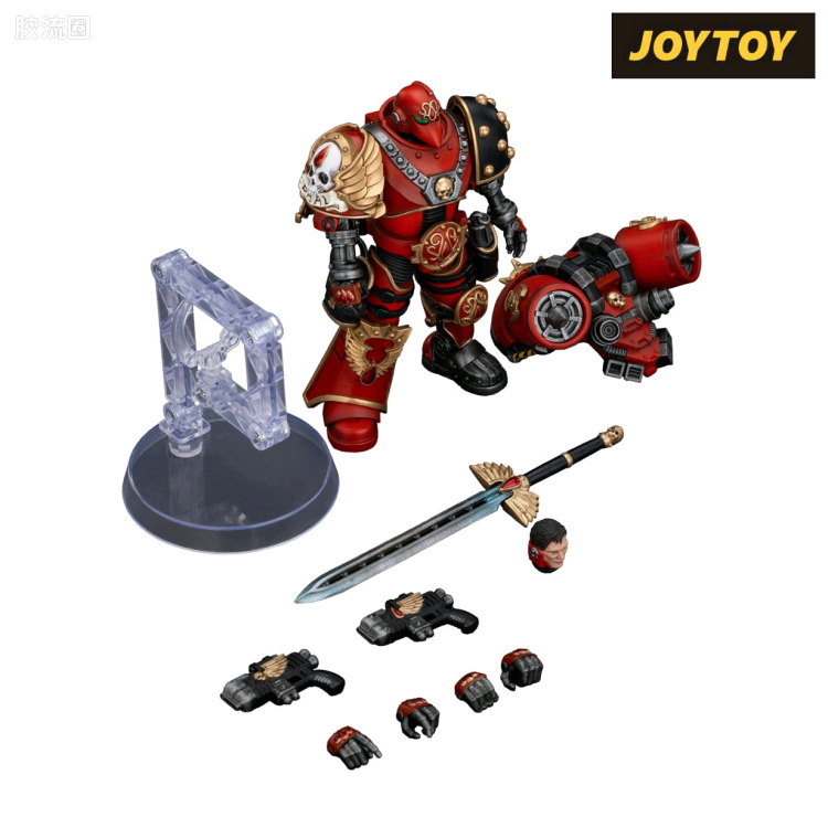 JOYTOY x 战锤40K 圣血天使 HH圣血天使 多米尼恩泽丰
