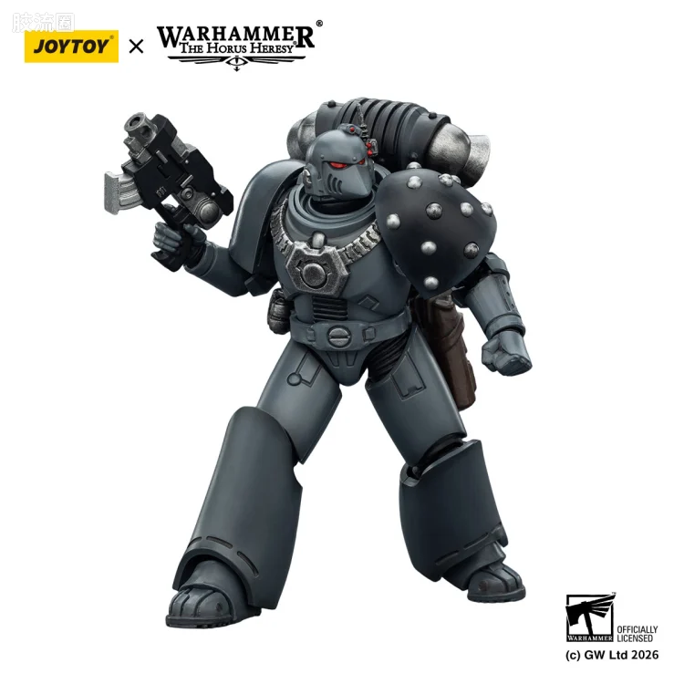 JOYTOY x 战锤40K 太空野狼 HH太空野狼 MK6型战术军团士兵
