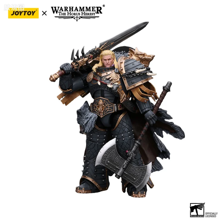 JOYTOY x 战锤40K 基因原体 帝皇子嗣 HH太空野狼 黎曼•鲁斯 第6基因原体