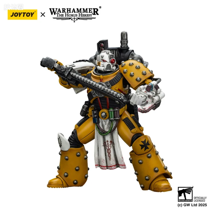 JOYTOY x 战锤40K 帝国之拳/黑色圣堂 HH帝国之拳 军团药剂师