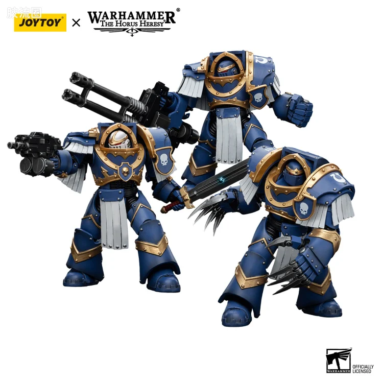 JOYTOY x 战锤40K 极限战士 战团 HH极限战士 铁骑终结者小队