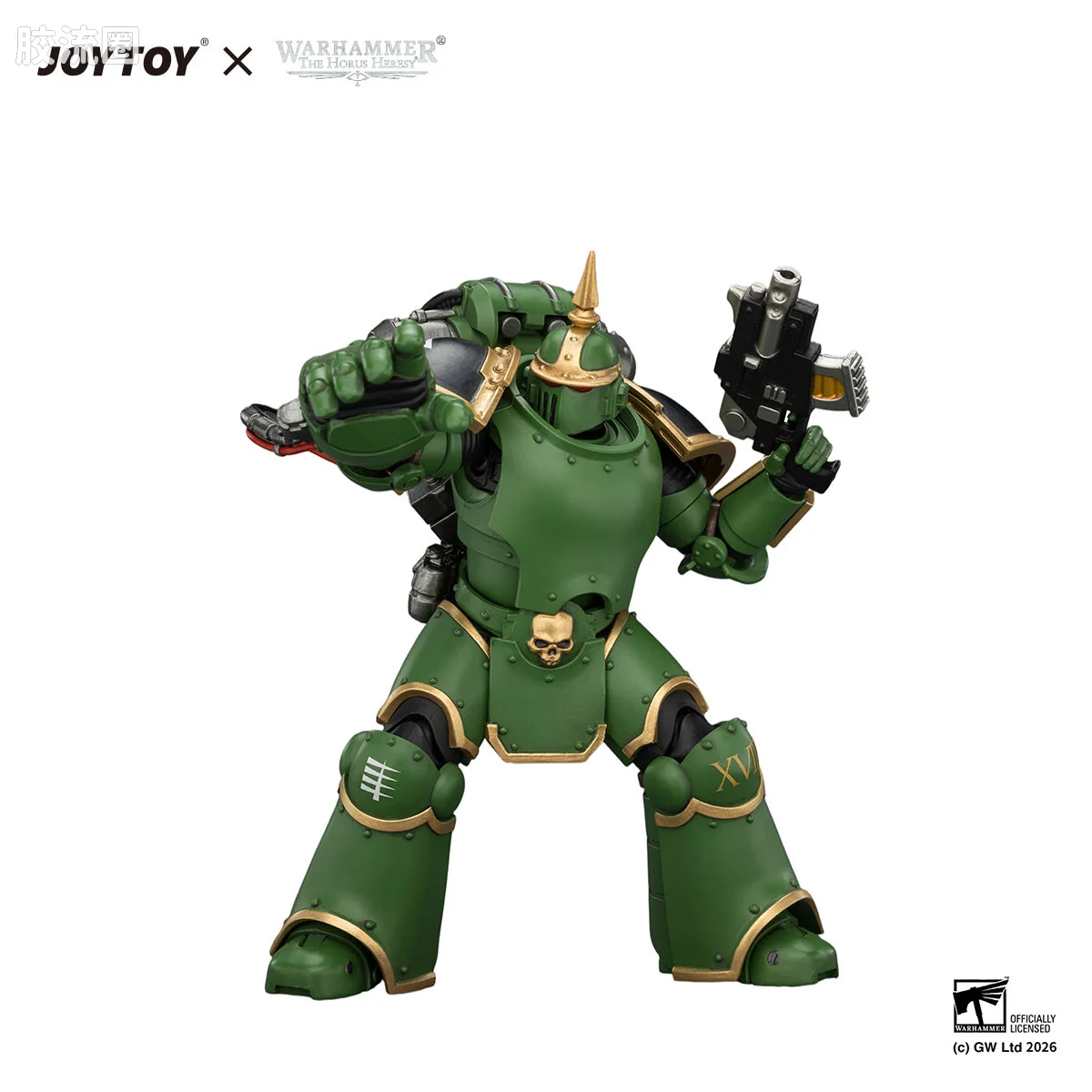 JOYTOY x 战锤40K null HH火蜥蜴 MK3战术士兵（等离子＆爆弹手枪＆拳套）