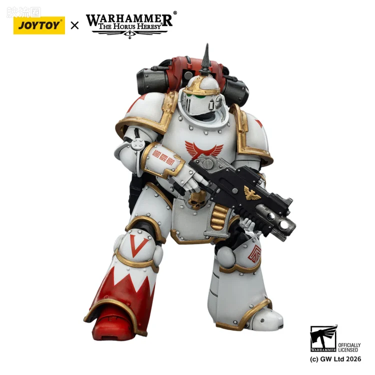 JOYTOY x 战锤40K null HH白疤军团 MK3型战术军团士兵